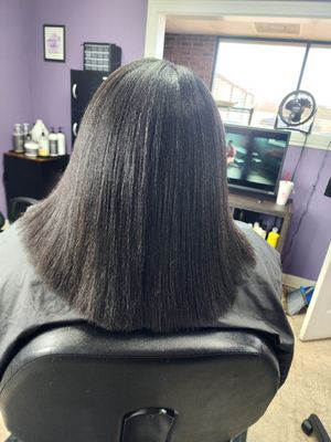 Heathy growing hair is always the goal no matter what type of hair you have!!!