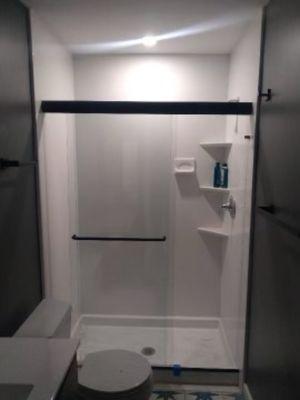 Budget friendly shower upgrade