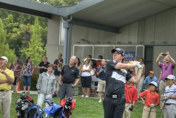 WORLD NUMBER ONE GOLFER Rory McIlroy, Celebrity Event Photography