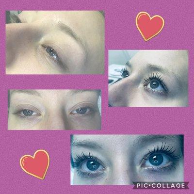 Keratin Infusion Lash Lift with Tint