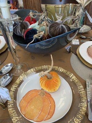 Fall table display