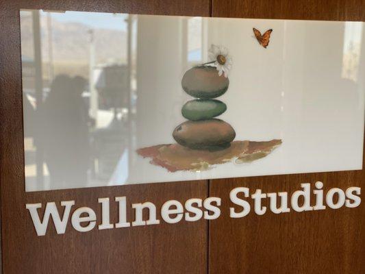 Wellness Entrance Sign