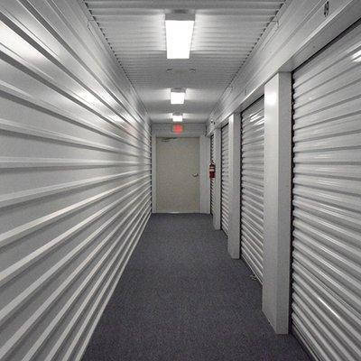 Indoor climate controlled units at our facility located on Andrews Hwy.