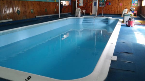 Our Freshly Painted pool . September 2015 Come see our upgrades!