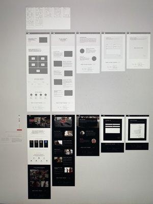 Low fidelity, high fidelity Wireframes and mock-up design.