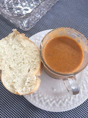 Lobster bisque! Highly recommend!