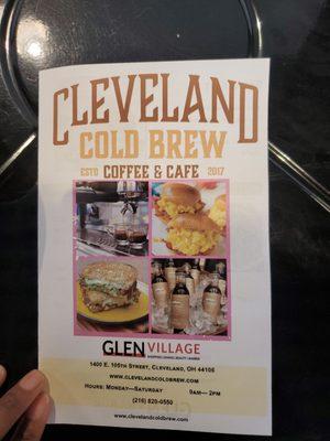 Cleveland Cold Brew Coffee & Cafe