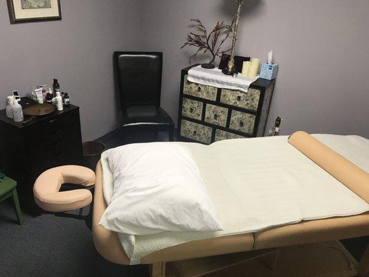 One of our three acupuncture treatment rooms