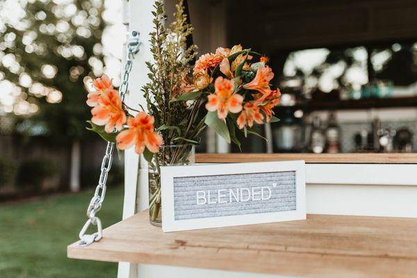 Blended Mobile Bar