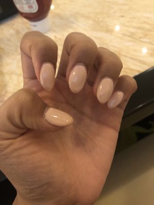 Just got freshly it done for 2 days! My nails look horrible like I got them done for free. ‍