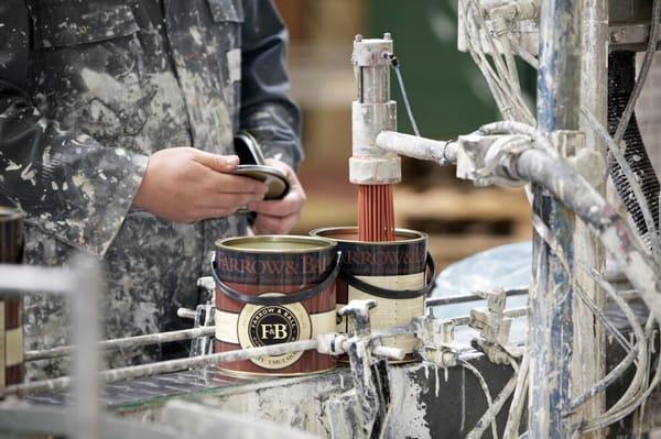 Farrow & Ball Paint Production