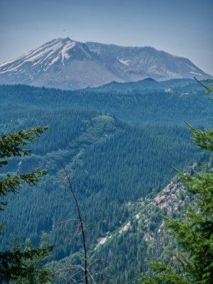 Incredible views from within the volcanic blast zone