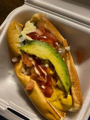 Mexican hotdog