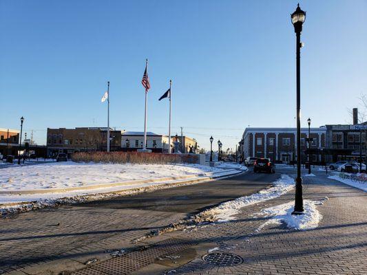 View of Shelbyville Public Square