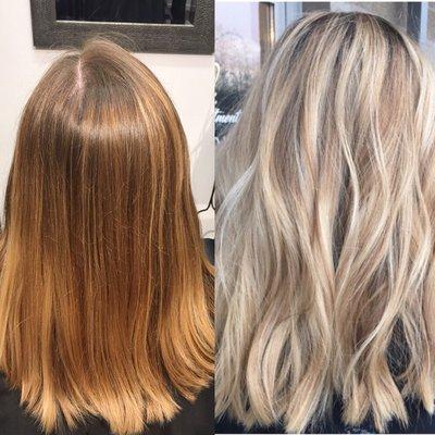 Summer balayage transformation!