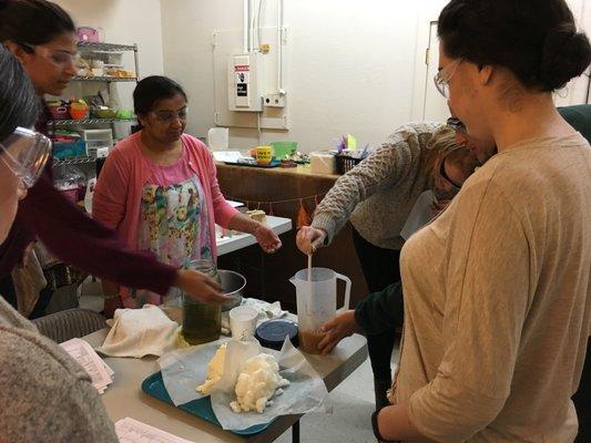 Cold Process Soap Making Class