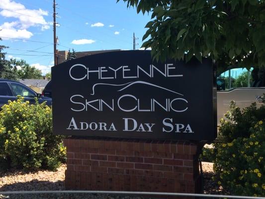 Adora Day Spa Sign