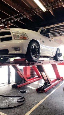 Four wheel alignment