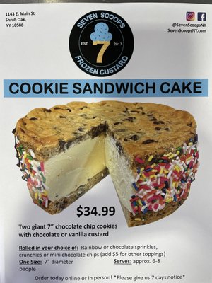 Order through sevenscoopsny.com or stop in today!