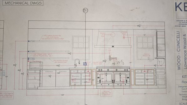 Custom kitchen wiring