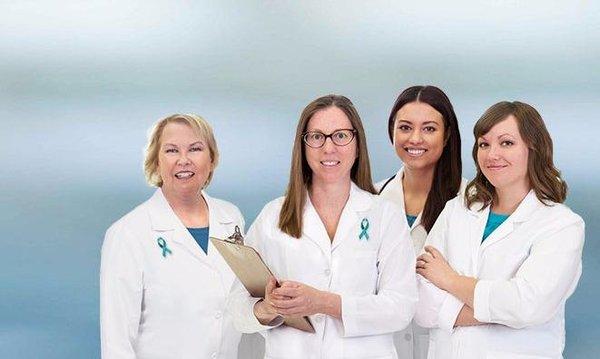 Some of our compassionate care team, featured from left to right: Nurse practitioner Mary Honeycutt, Dr...