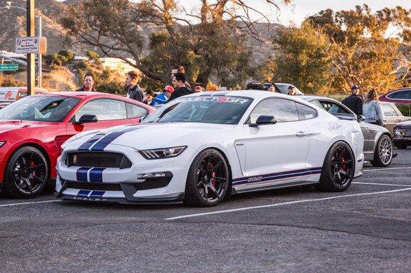 Benjamin made these custom side stripes for my 2016 Shelby GT350. They are amazing!