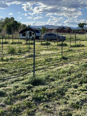 Camping in the vineyard - through Harvest Host