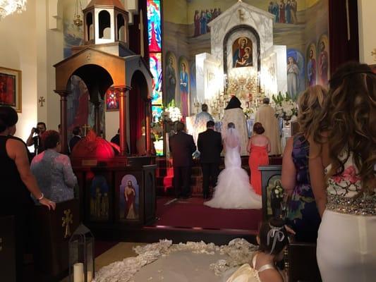 Armenian wedding ceremony