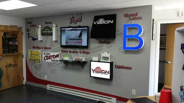 Stop in to our showroom to see all of the products we have that can help you promote your business.