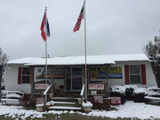 Wishing everyone a Merry Christmas. Photo is of our office at 31 Hickory Nut Rd, Decatur MS.