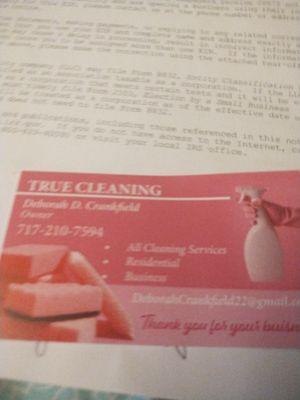 True cleaning LLC