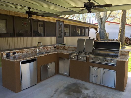 Outdoor Kitchens & Fireplaces * Acadiana Patios & Construction is a leader in providing Quality Design & Construction for ove...