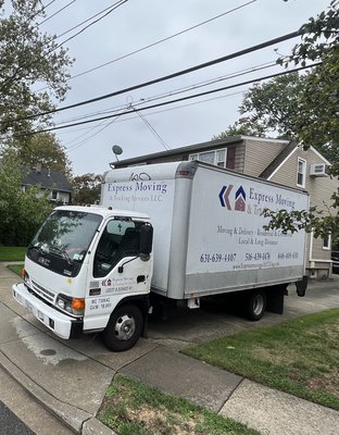 Helping our customer with a small moving job from Lynbrook, NY to East Rockaway, NY