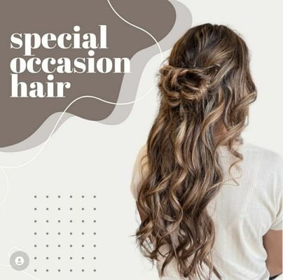 Special occasion hair 
Call or text us today 803-790-0770