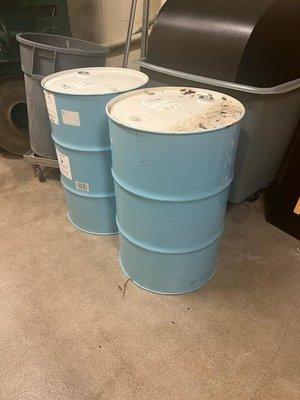 55 Gallon Drum Removal...