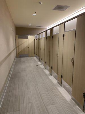 Ample restrooms!