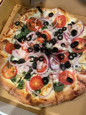 Veggie pizza