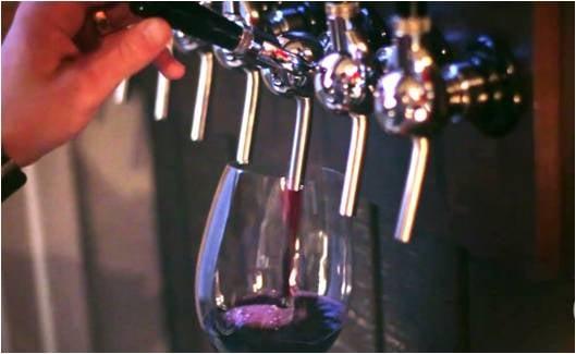 Enjoy a glass or split a carafe from our wine on tap selections. Perfect for pairing with our shared small plate appetizers!