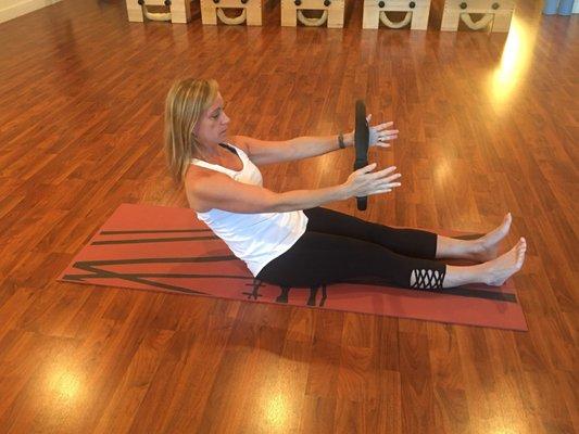 Pilates mat classes with Kim