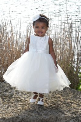 Sweet little flower girl