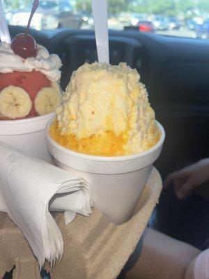 Mango shaved ice