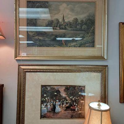 Antique pictures and paintings