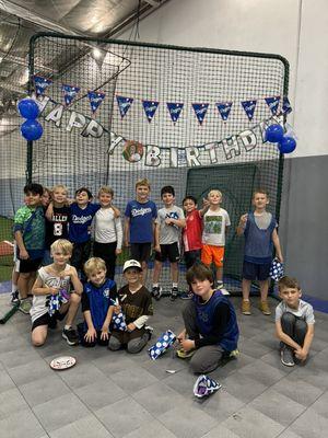 Dodger Birthday party