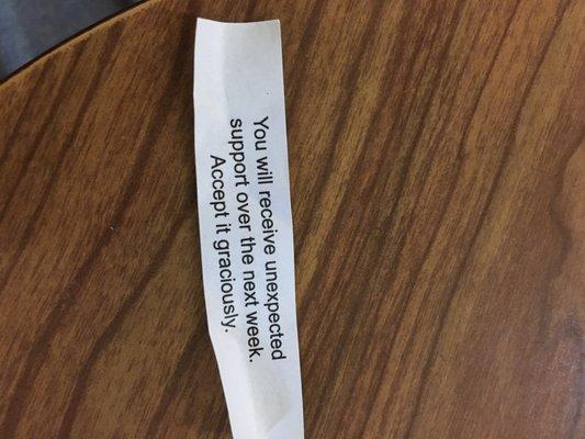 My fortune