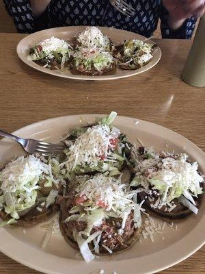 Delicious. Handmade sopes