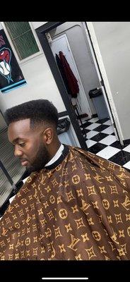 Barber:Aaron knows how to do Fresh Fadez come check us out!