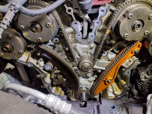 Timing chain replacement