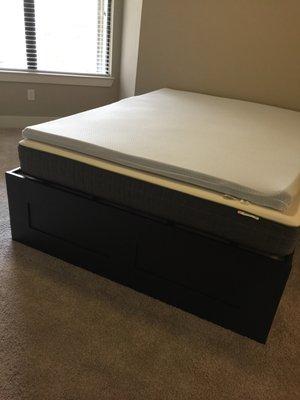 Brimnes bed frame