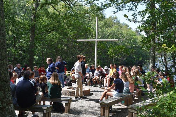 Lakeview Campfire Ring and Chapel