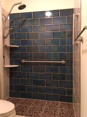 Shower remodel completed!